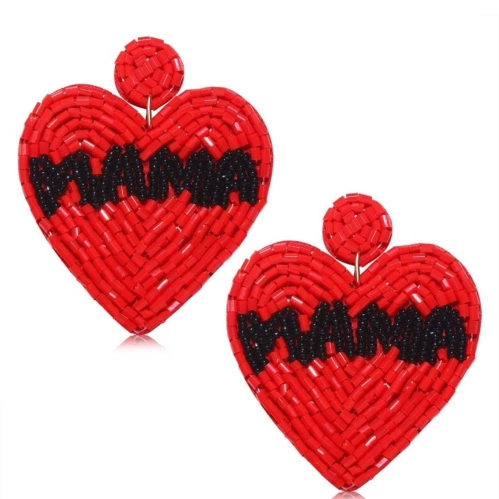 Chic Mama Beaded Earrings